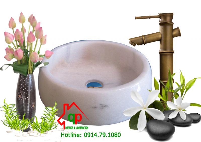 Chậu rửa đá Marble Chậu rửa đá Marble